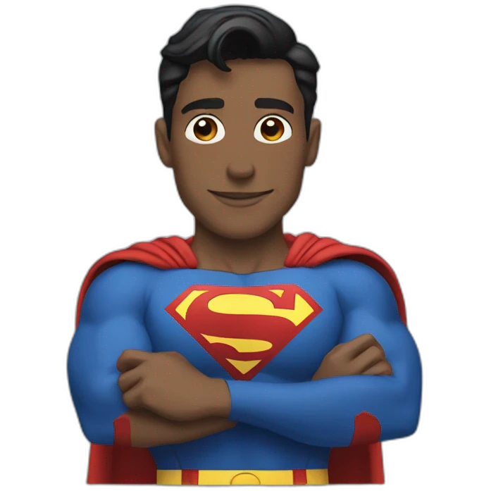 Gay superman emoji