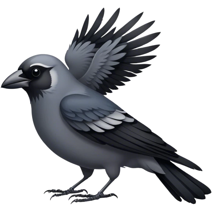 Jackdaw emoji