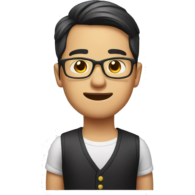 Thailand nerd emoji