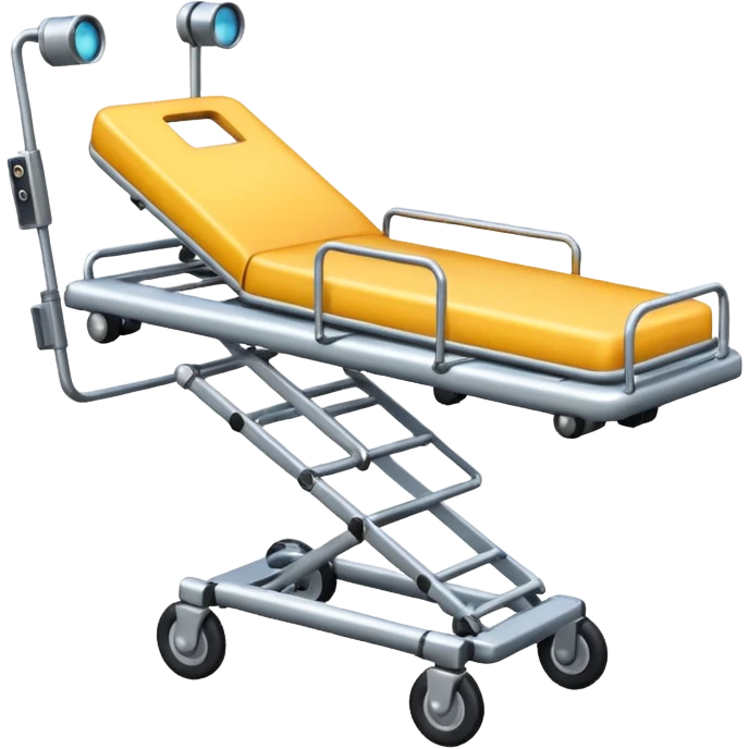 Camera on a stretcher emoji