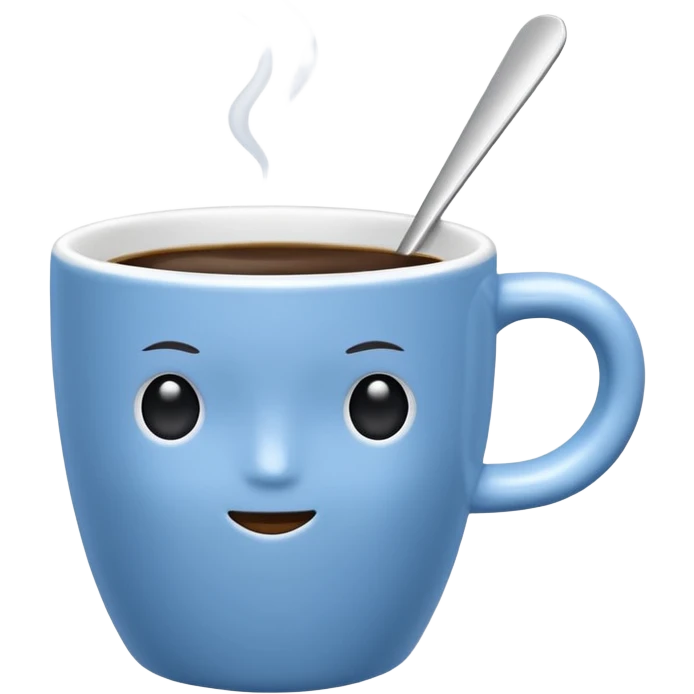 Blue tokai coffee cup emoji