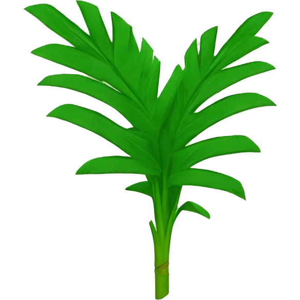 Palm Sunday leaves emoji