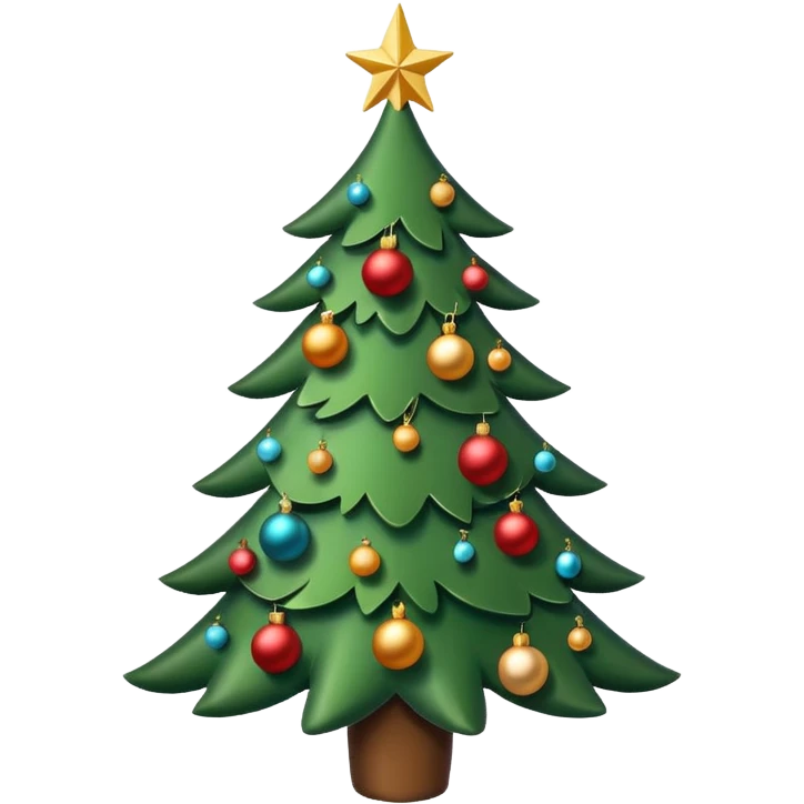 CHRISTMAS TREE emoji