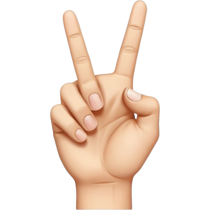 Middle finger  emoji