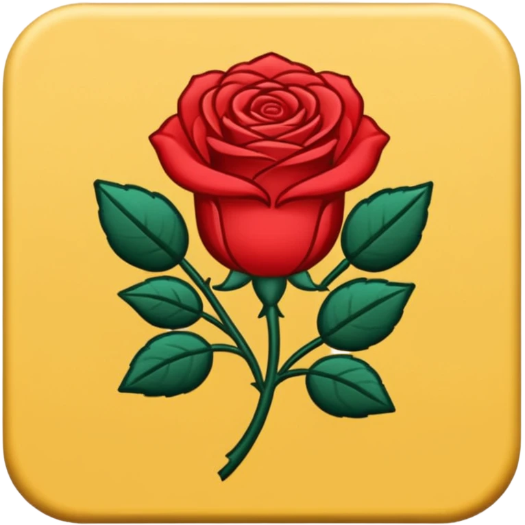 brasão com rosas condessa vermelha emoji