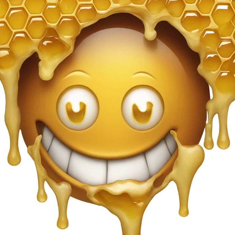 emoji face vomiting honey emoji