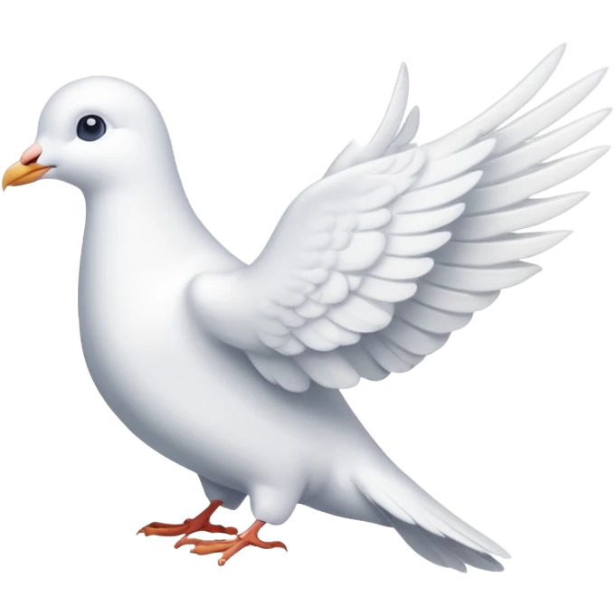 🕊🤍 emoji