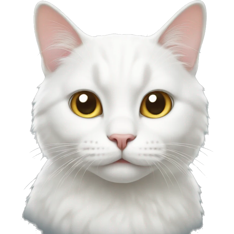 white cat emoji