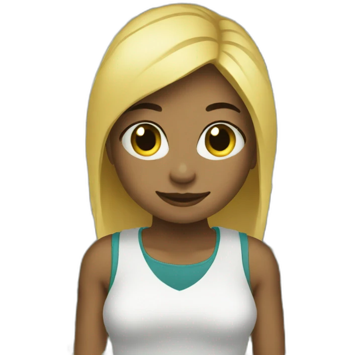 Money girl emoji