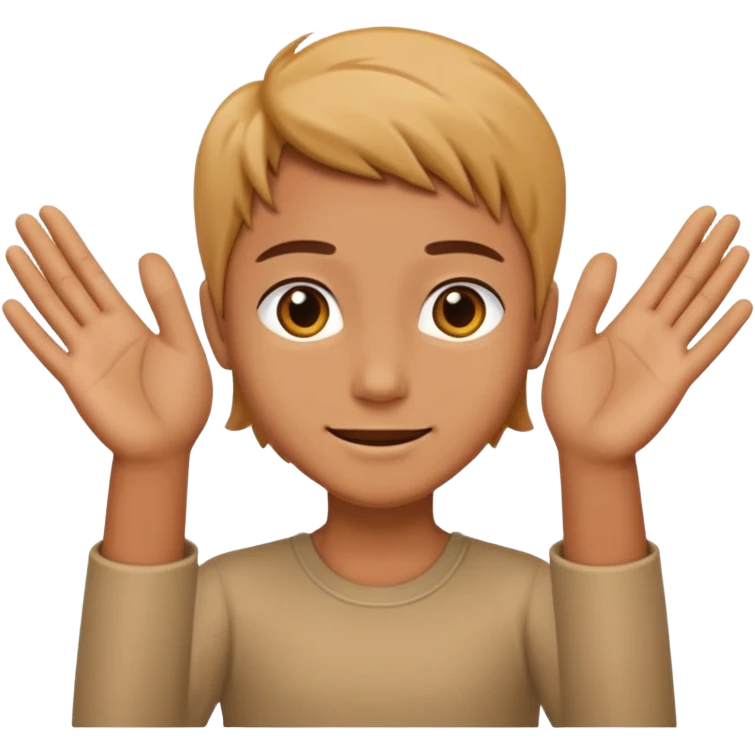 positive attitude hands emoji