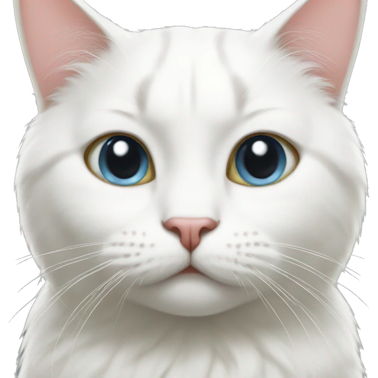 White cat  emoji