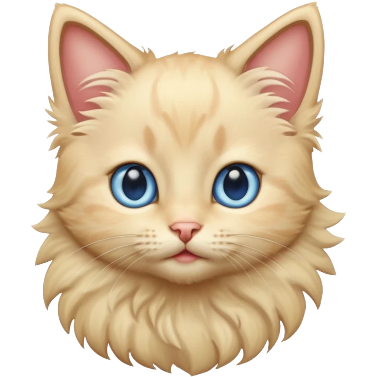 blonde kitten emoji