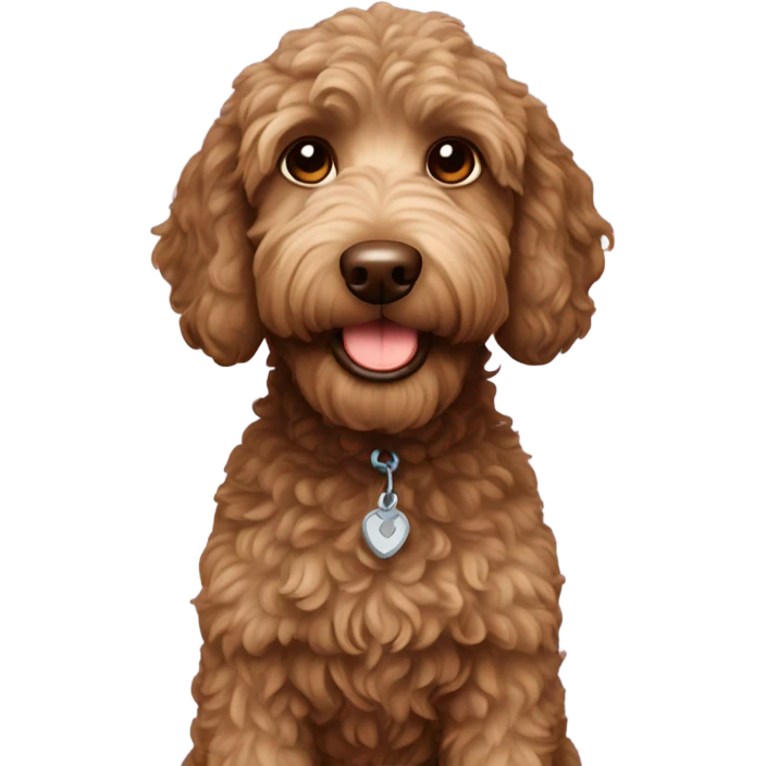 brown hair guy brown hair girl toy labradoodle emoji