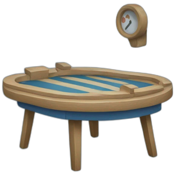 Blue roud emoji