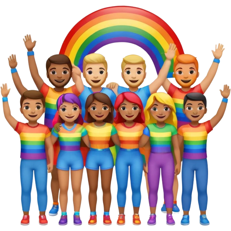 pride charcters emoji