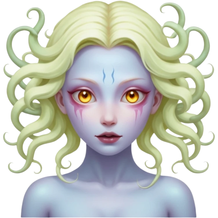 aesthetic brilliant divine lighting, oil paint  -  hieronymus bosch phantasmagoric mutated beautiful ethereal body of evil nymphs emoji