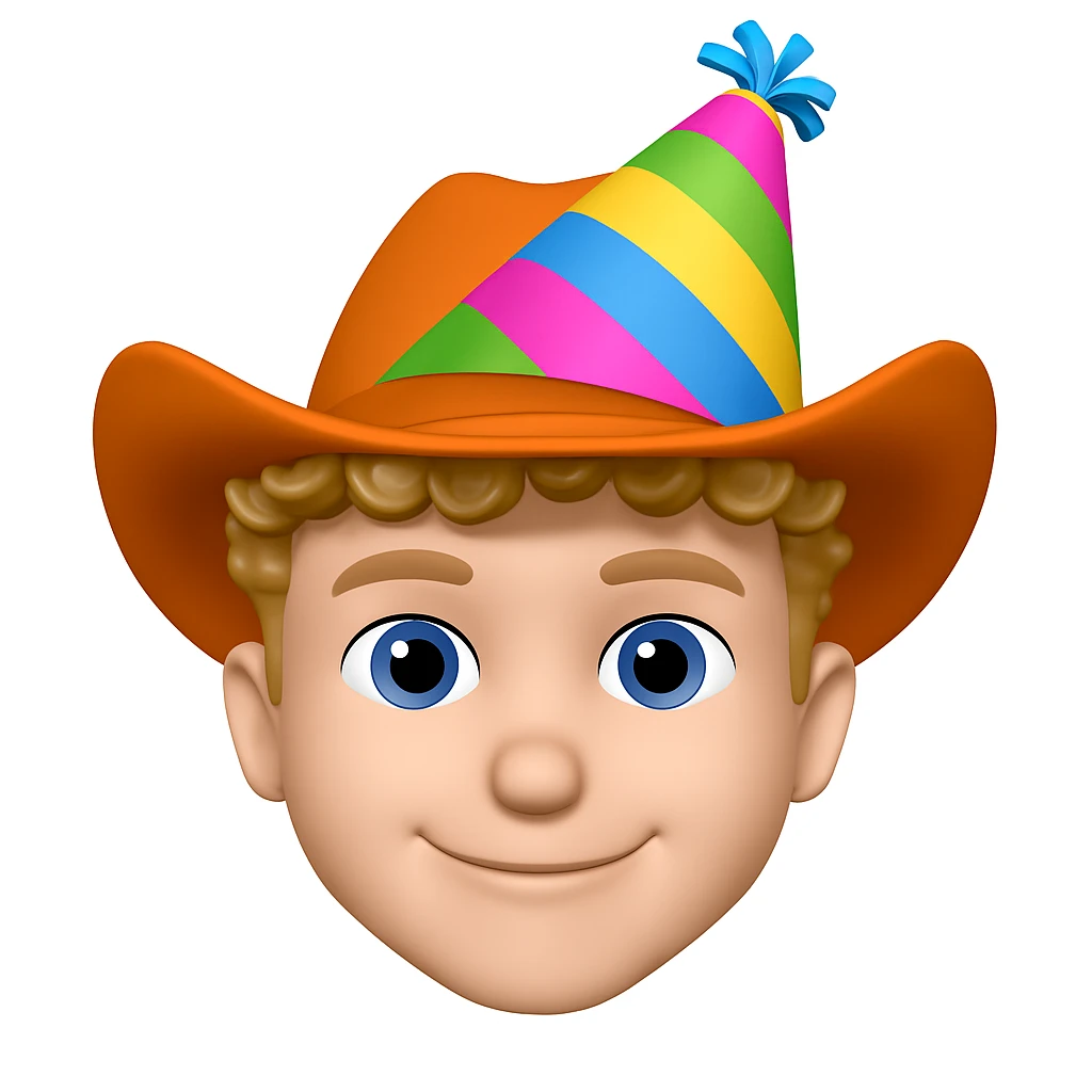 party hat emoji
