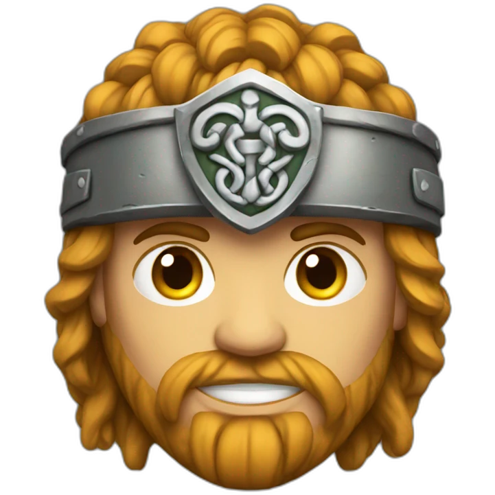 Celtic warrior emoji