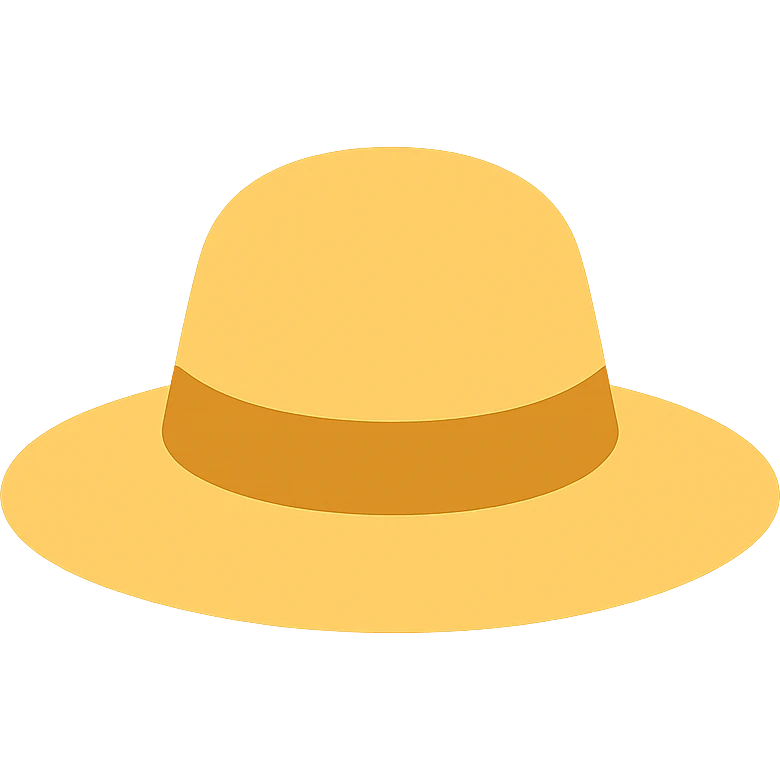 Hat emoji