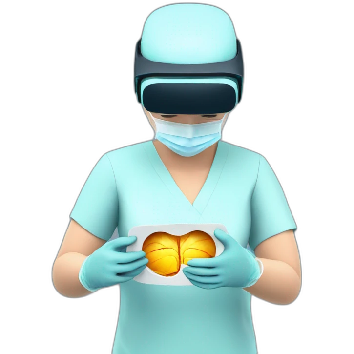 Surgeon-performing-Breast-surgery-with-virtual-reality-display emoji