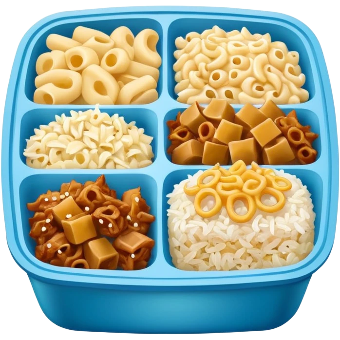 hawaiian plate lunch takeout emoji