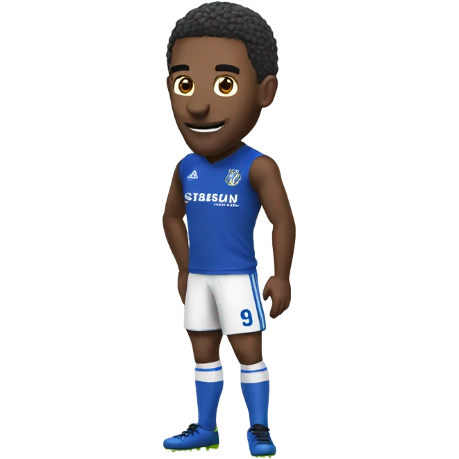 Footballer sonic emoji