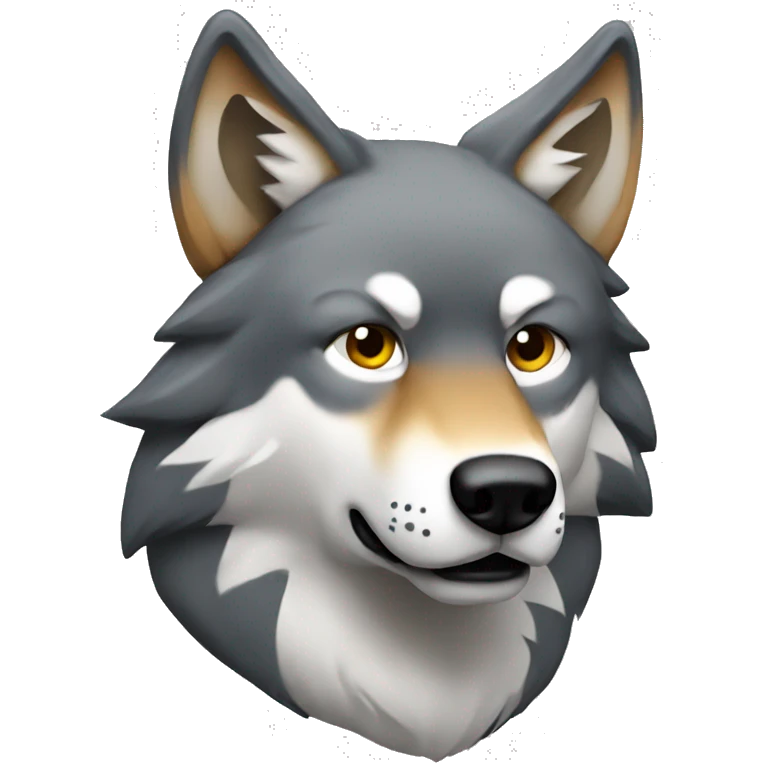 alpha lone wolf emoji