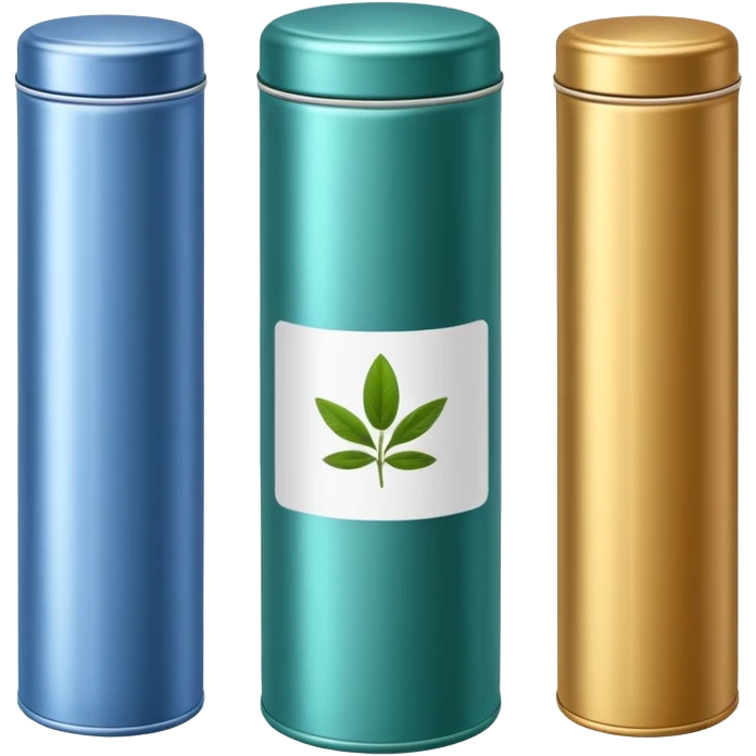 Herbal Tea Tins emoji