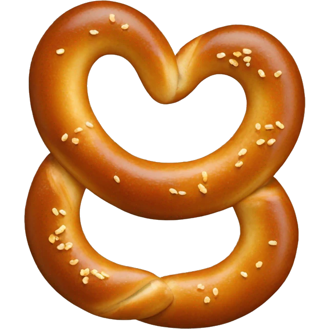 pretzel emoji