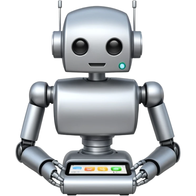 data collection robot emoji