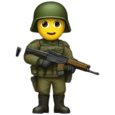 Korps commando troepen emoji