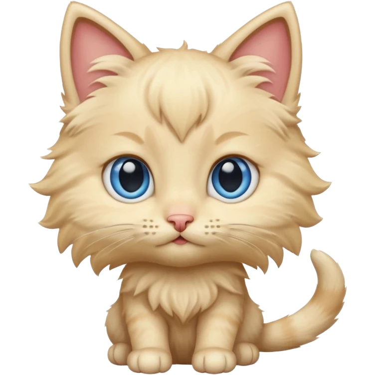 blonde kitten emoji