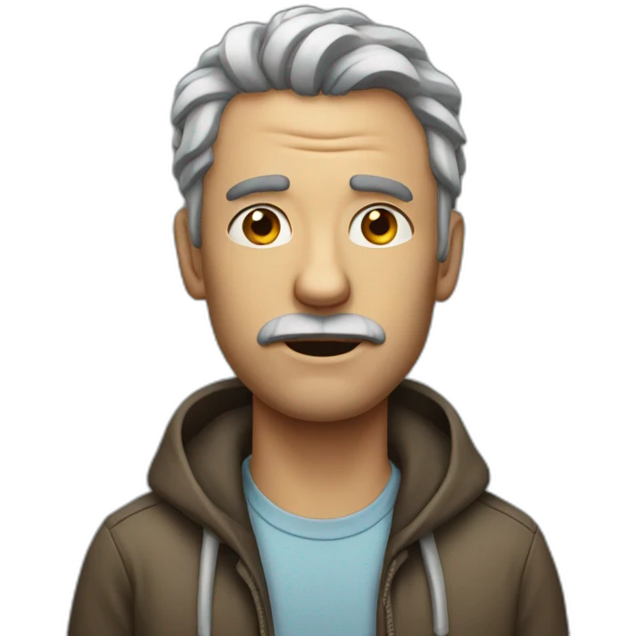 Unhealthy man emoji