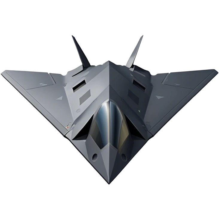 F-117 Nighthawk - Lockheed Martin (Stealth Grey) emoji
