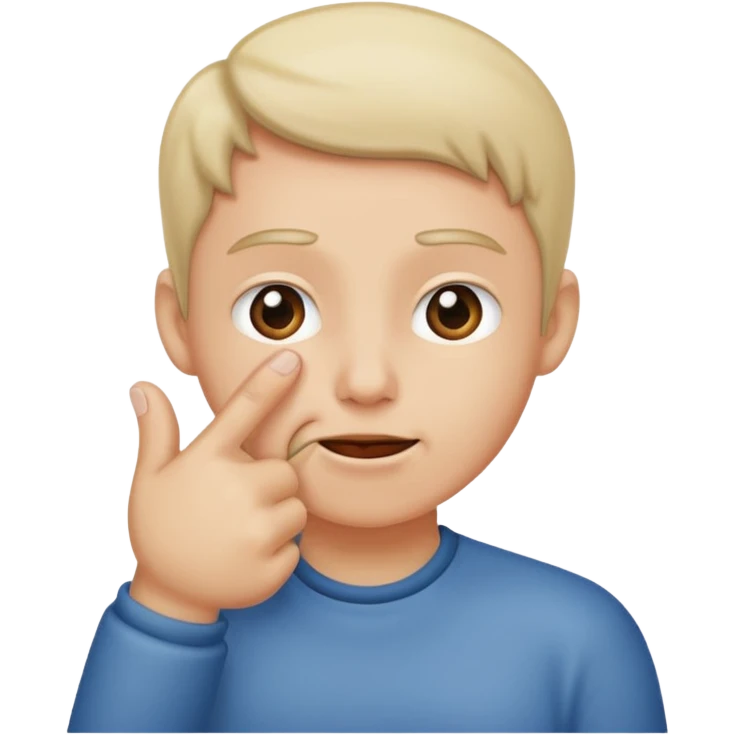 to suck one's thumb emoji