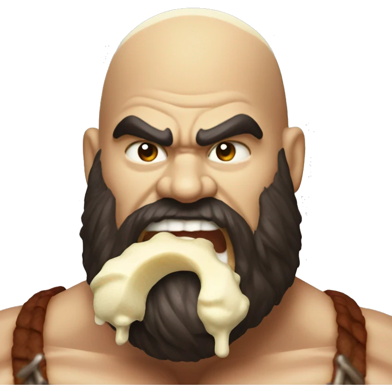 ice cream scoop zangief emoji