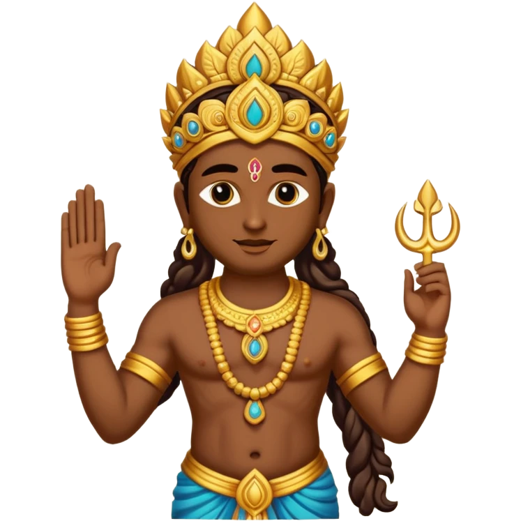 Create god murugan om style  emoji