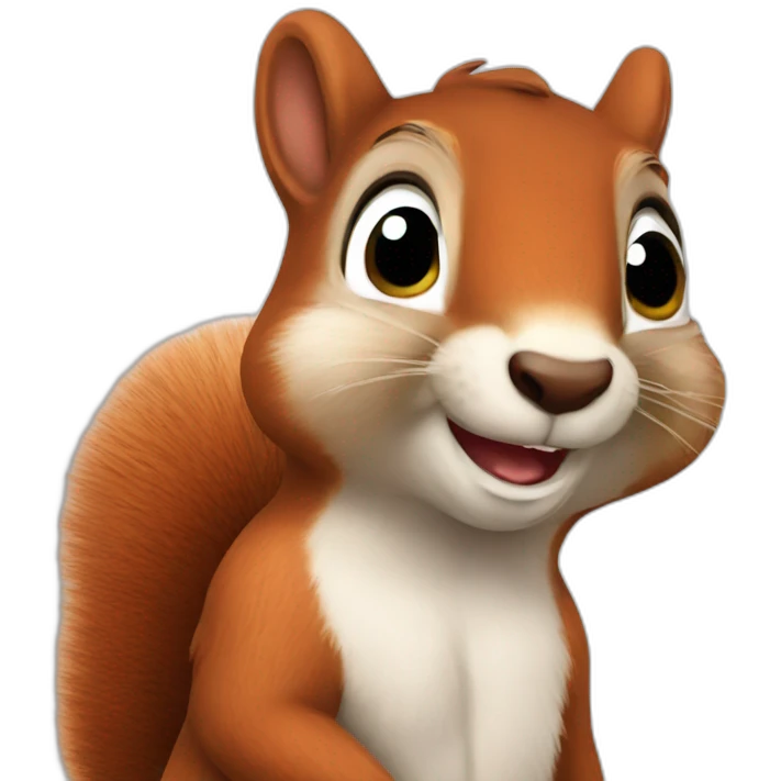 funny squirrel emoji