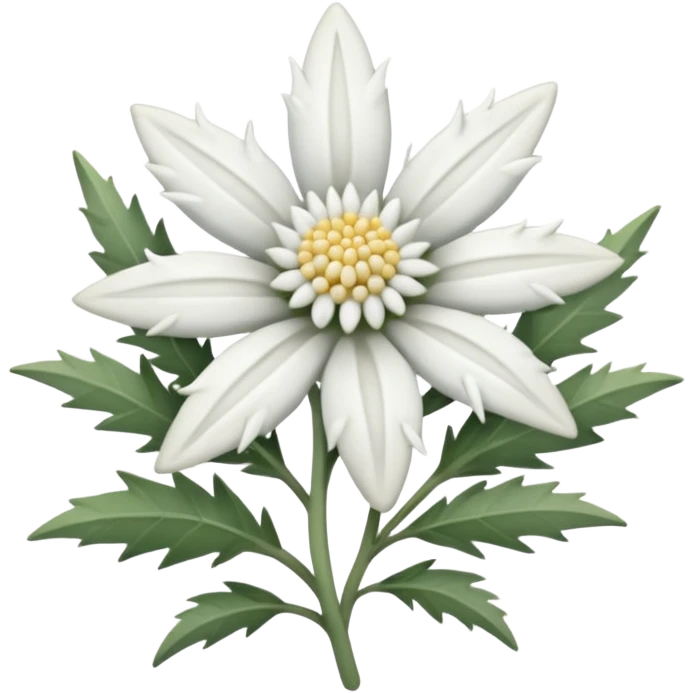 edelweiss realista emoji