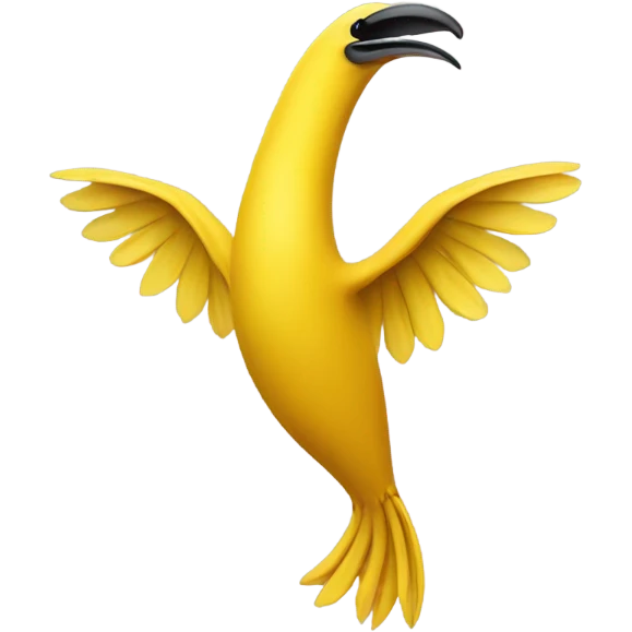banana bird  emoji
