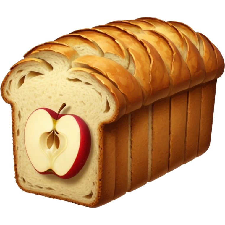 apple bread  emoji