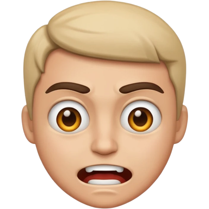 Feliz y enojado emoji