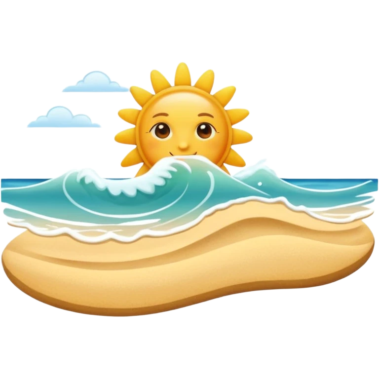 Beach emoji