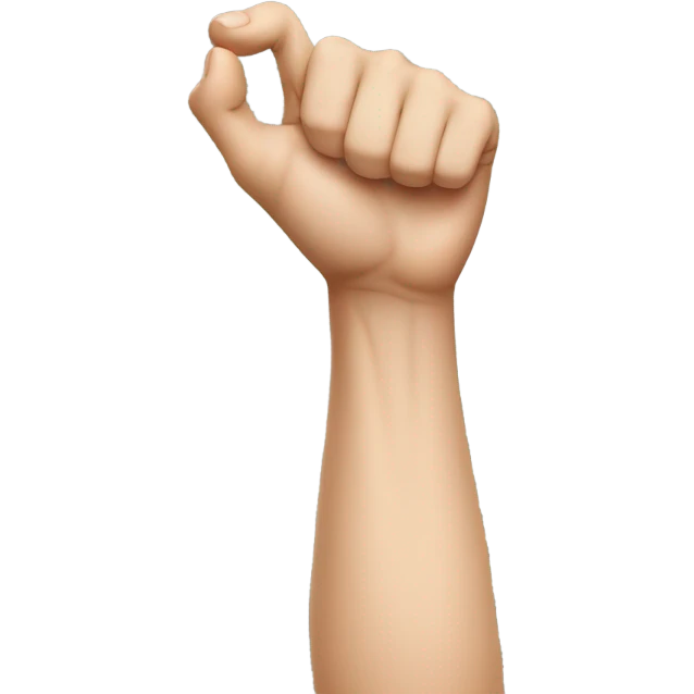 White Gay guy with a gay limp wrist emoji