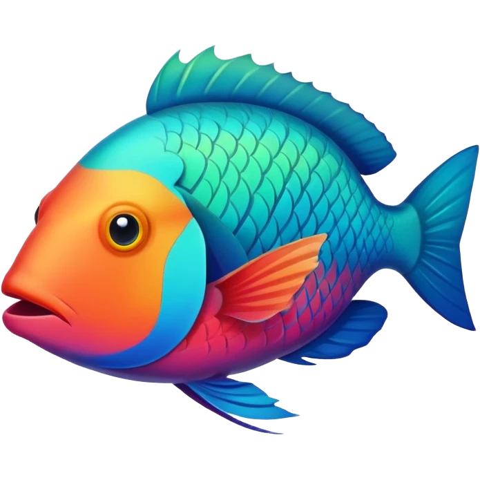 Parrotfish emoji