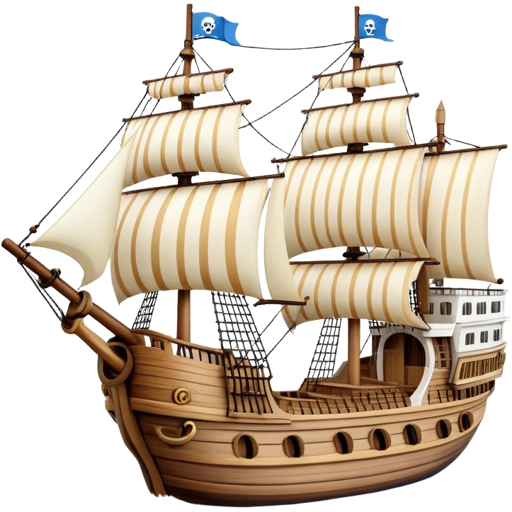 One Piece Going Merry Ship emoji