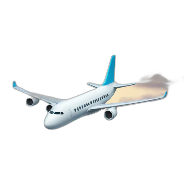 plane going to another city emoji