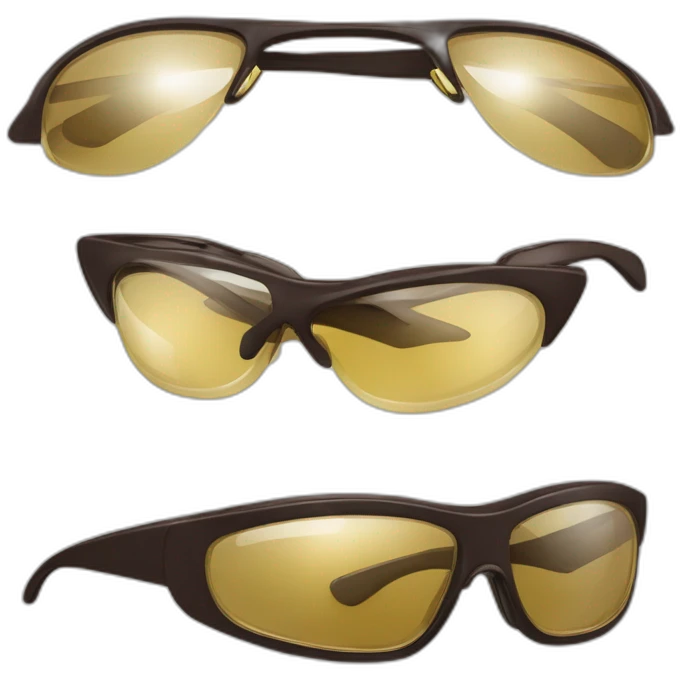 Achat riche avec des lunettes de soleil emoji