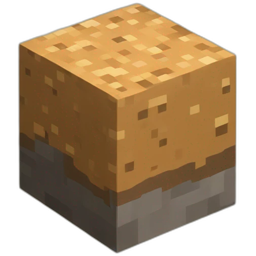 Minecraft dirt block emoji