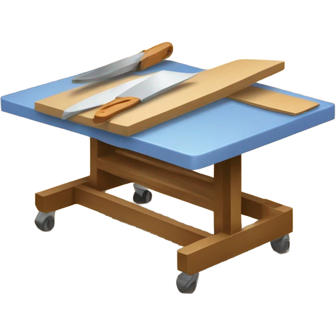 cutting table emoji